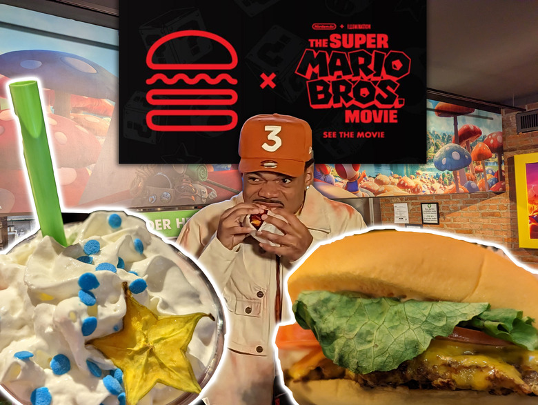 Shake Shack x The Super Mario Bros. Movie takeover event