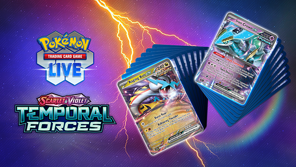 Pokémon Trading Card Game Live Adds Pokémon TCG: Scarlet & Violet—Temporal Forces